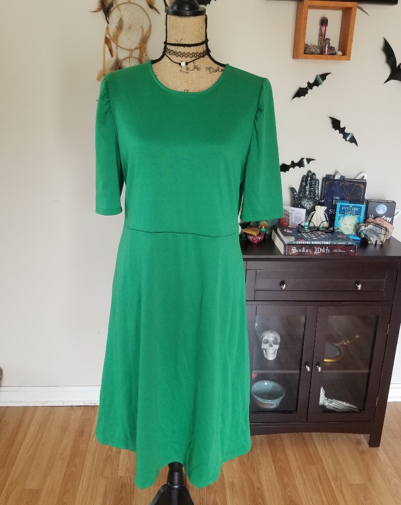Who What Wear Green Dress